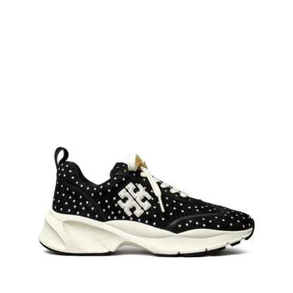 Tory Burch good luck studded trainers