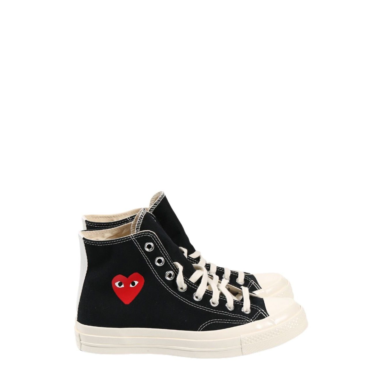 Comme Des Garcons Play Single Heart Chuck 70 Sneakers