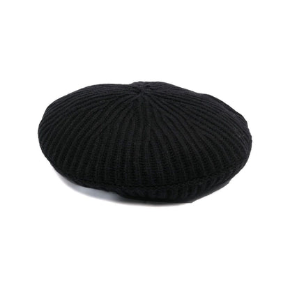 Ganni Ribbed wool hat Scarves Hats & Gloves