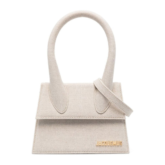 Jacquemus Le Chiquito Moyen tote bag Handbag JACQUEMUS Light Gray