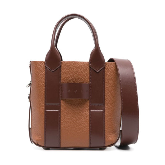 Hogan Pre leather tote bag Shopper Hogan Pre Saddle Brown