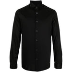 Emporio Armani stretch-fit button-up shirt 8N1CG11JUVZ0999-P25