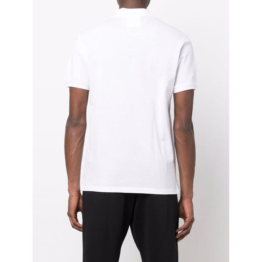 Emporio Armani logo-embroidered polo shirt 8N1FQ21JTKZ0100-P25