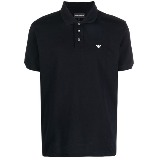 Emporio Armani logo-embroidered polo shirt 8N1FQ21JTKZ0920-P25