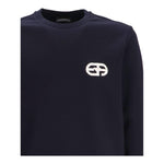 Emporio Armani Double-jersey sweatshirt with embossed embroidered EA logo 8N1ML71JHSZ0920-P25