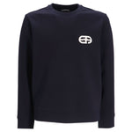 Emporio Armani Double-jersey sweatshirt with embossed embroidered EA logo 8N1ML71JHSZ0920-P25