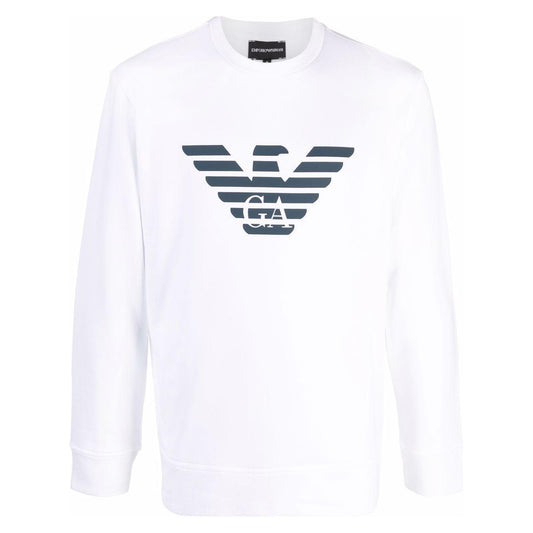 Emporio Armani Modal-blend sweatshirt with logo print 8N1MR61JRIZF108-P25