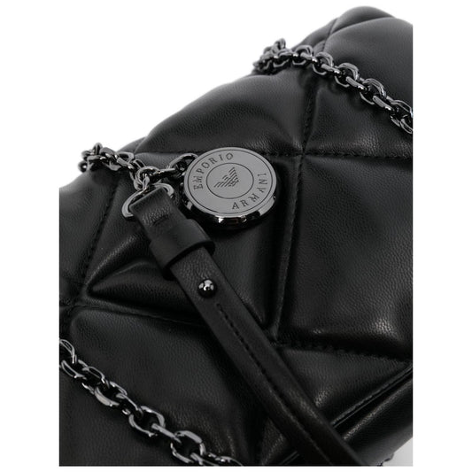 Emporio Armani Quilted shoulder bag Clutches Emporio Armani Black