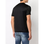 Emporio Armani ASV Lyocell blend jersey T-shirt with micro logo lettering 8N1TD81JUVZ0999-P25