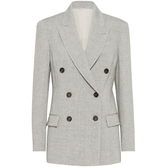 Brunello Cucinelli Jackets Light Grey MH5477039C2779-P25