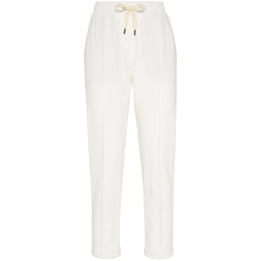 Brunello Cucinelli Trousers White MH827FB799C600-P25