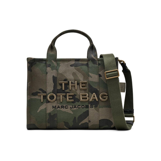 Marc Jacobs The Medium Camo Jacquard Tote bag Shopper Marc Jacobs Dark Slate Gray