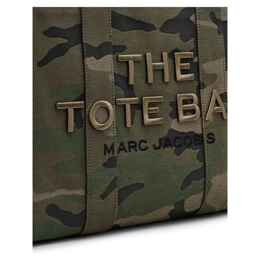 Marc Jacobs The Large Camo Jacquard Tote bag Shopper Marc Jacobs Dark Slate Gray
