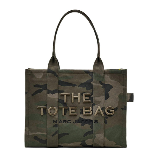 Marc Jacobs The Large Camo Jacquard Tote bag Shopper Marc Jacobs Dark Slate Gray