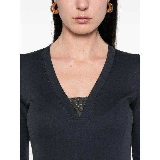 Brunello Cucinelli Top Blue M0TC8EL692C7186-P25