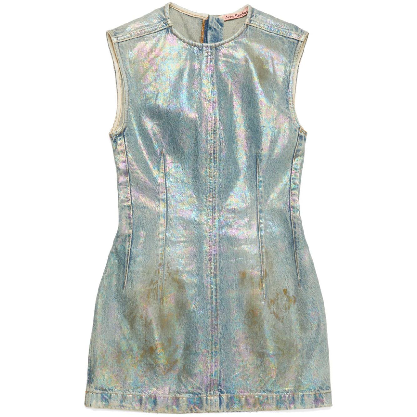 Acne Studios coated denim dress