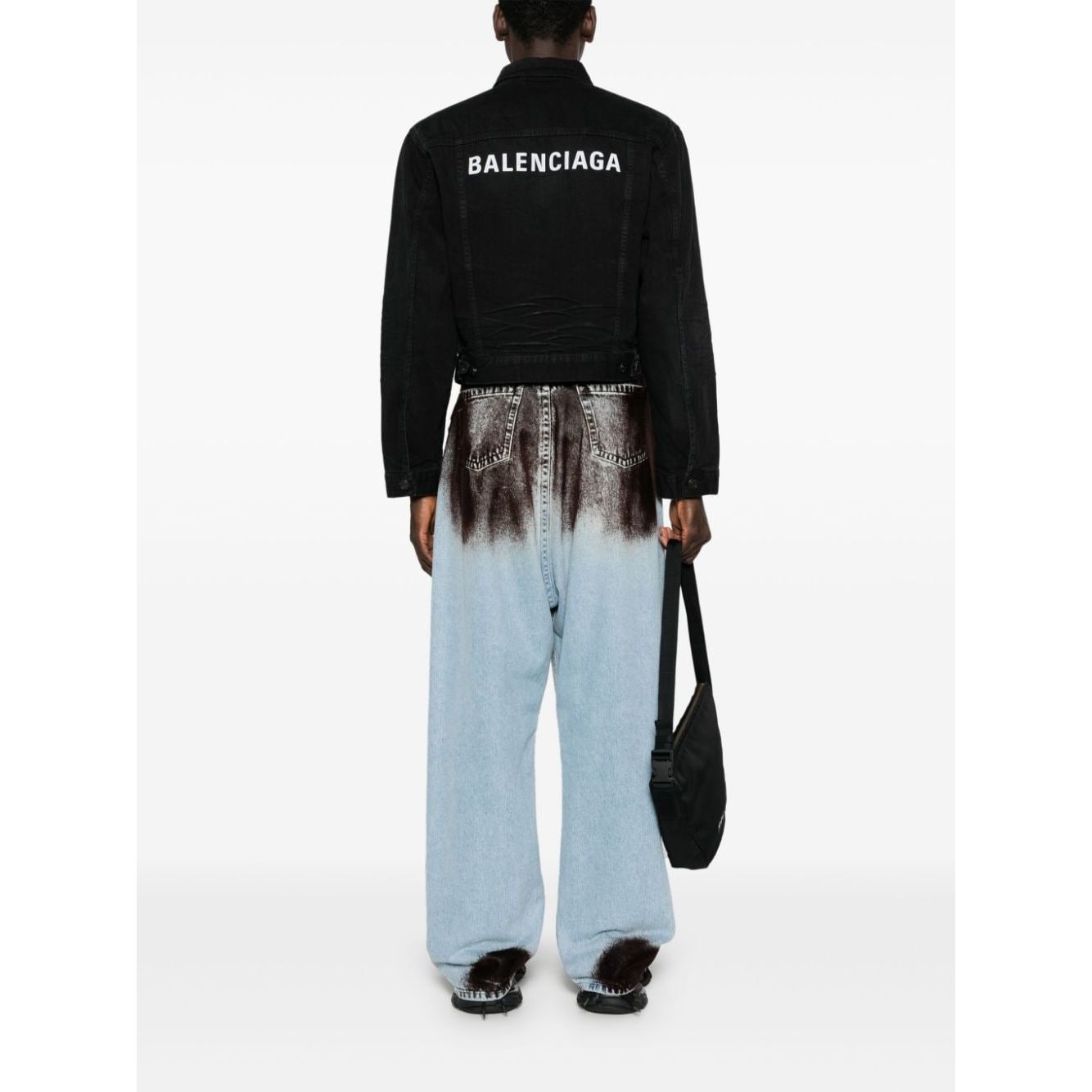 Balenciaga Coats Black Jackets