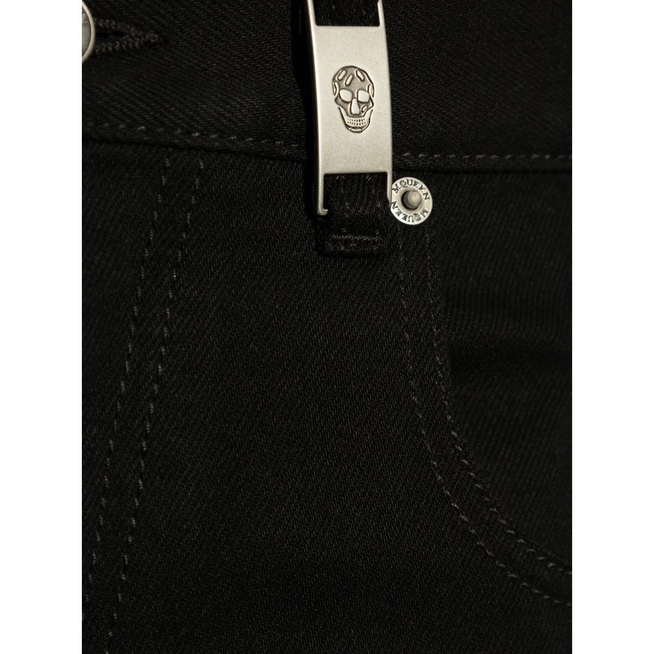 Alexander McQueen Jeans Black 813573QYAAC1000-P25