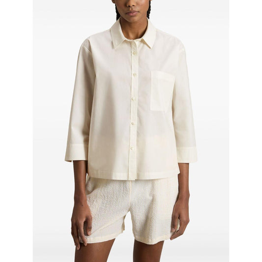 Woolrich Pure cotton poplin shirt Shirts Woolrich Beige