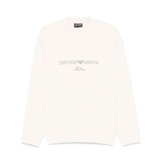 Emporio Armani Double jersey sweatshirt with ASV logo embroidery EM001052AF10013M1052-P25