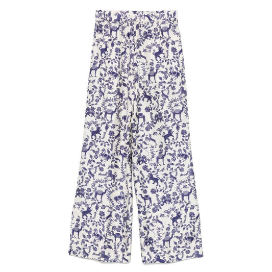 Alberto Biani printed trousers CC872SE318811-P25