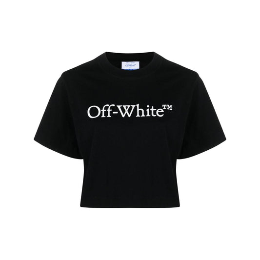 Off White T-shirts and Polos Black