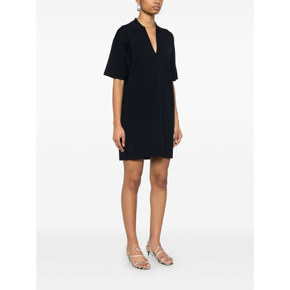 Parosh mini dress with collar detail and V-neckline Dresses