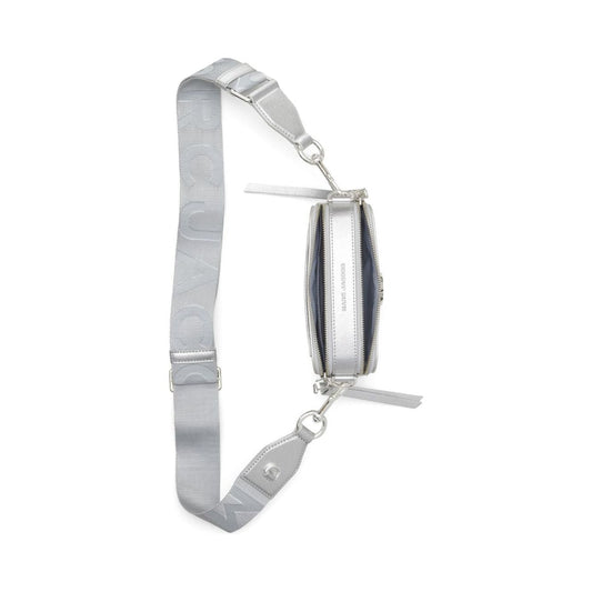 Marc Jacobs The Metallic Snapshot Bag Shoulder Marc Jacobs Gray