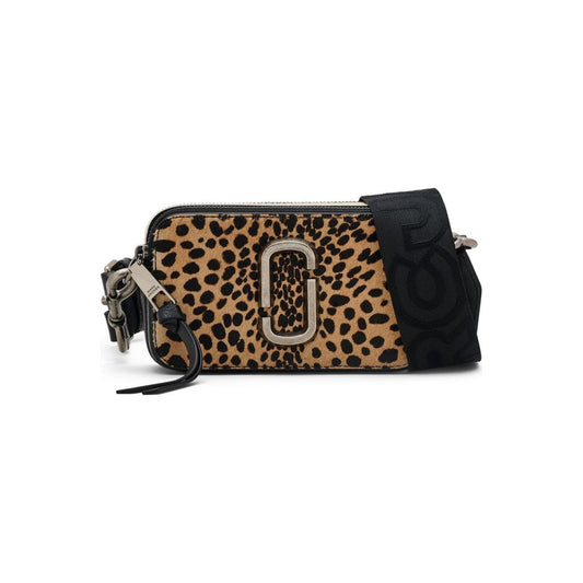 Marc Jacobs The Cheetah Snapshot Cross Body Bag Shoulder Marc Jacobs Rosy Brown