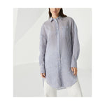 Brunello Cucinelli Shirts Clear Blue