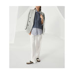 Brunello Cucinelli Shirts Clear Blue