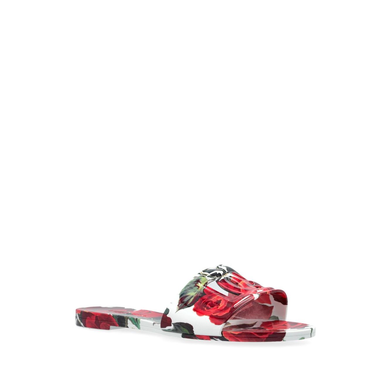 Dolce & Gabbana floral-print slides