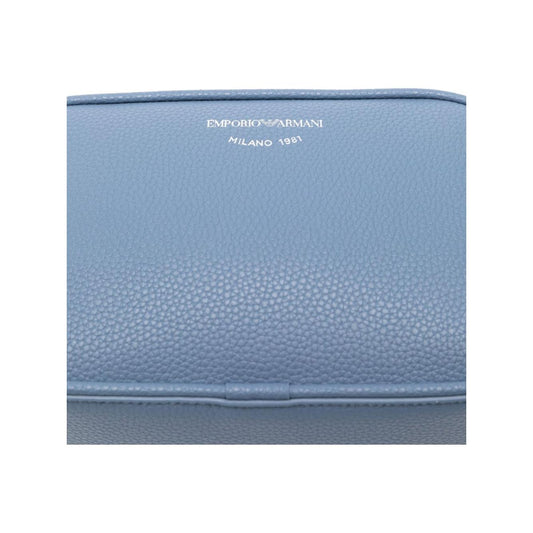 Emporio Armani leather crossbody bag Shoulder Emporio Armani Light Slate Gray