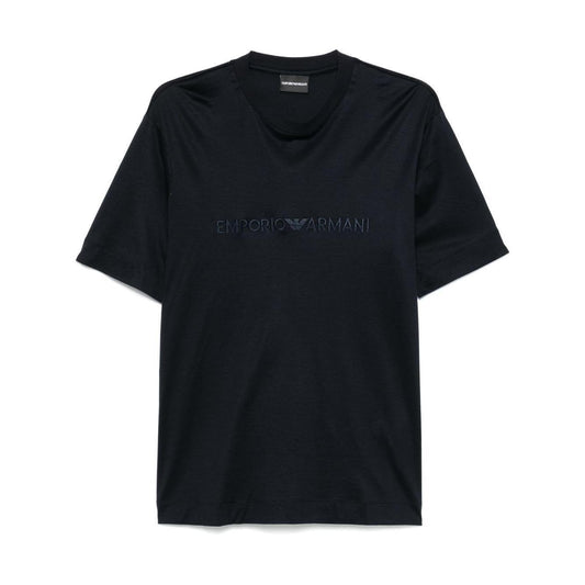 Emporio Armani logo-patch T-shirt EM001070AF13747UB118-P25