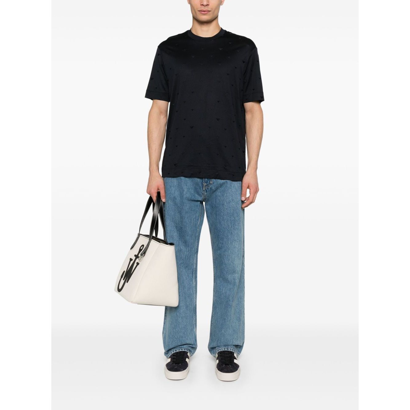 Emporio Armani Allover Logo T Shirt