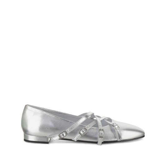 CAREL PARIS Flat shoes Silver ELOISE33283905-P25