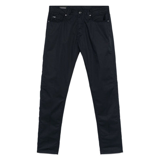 Emporio Armani Slim-fit jeans with logo badge Jeans