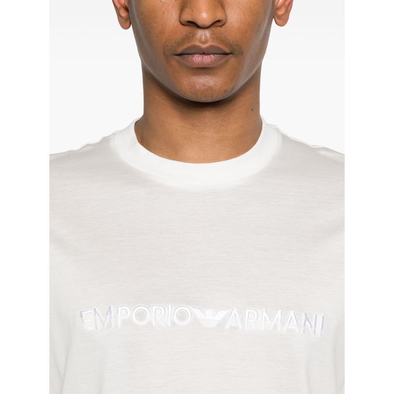 Emporio Armani Embroidered Logo T Shirt EM001070AF13747U0003-P25