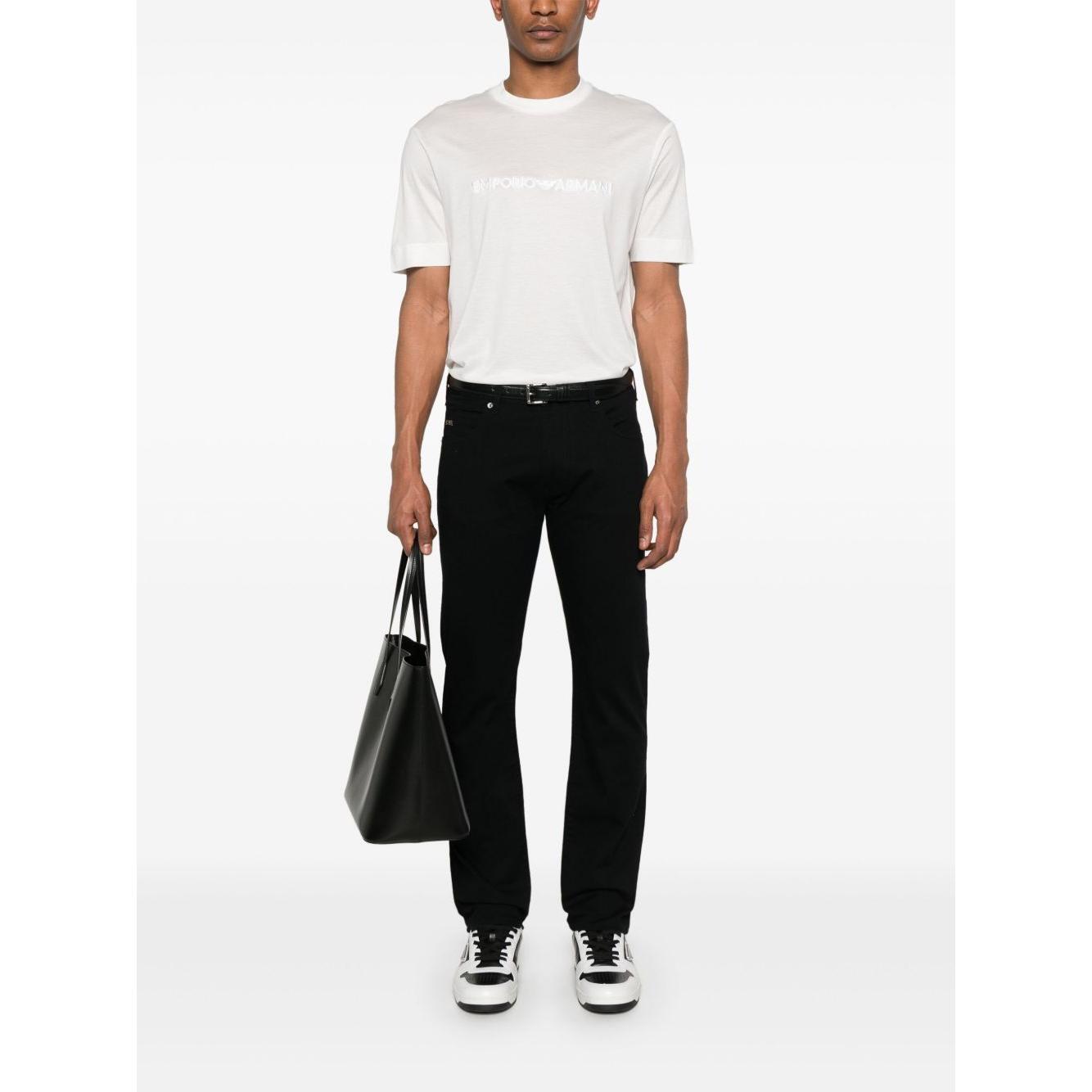 Emporio Armani Embroidered Logo T Shirt EM001070AF13747U0003-P25