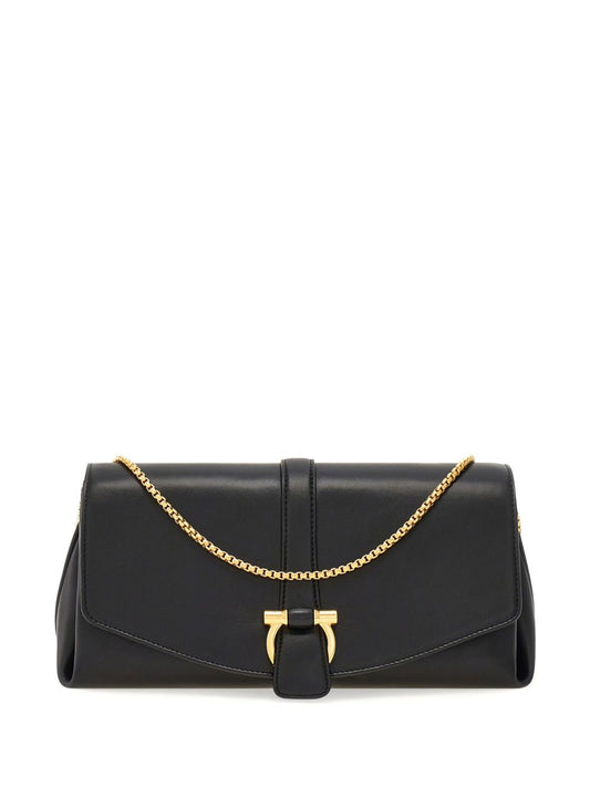 Ferragamo Medium Front Flap Soulder Bag Shoulder Ferragamo Dark Slate Gray