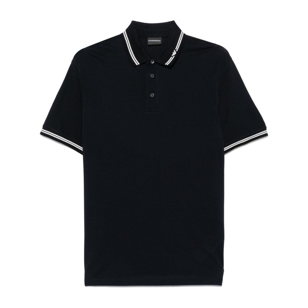 Emporio Armani logo-collar polo shirt EM000852AF12955FB274-P25