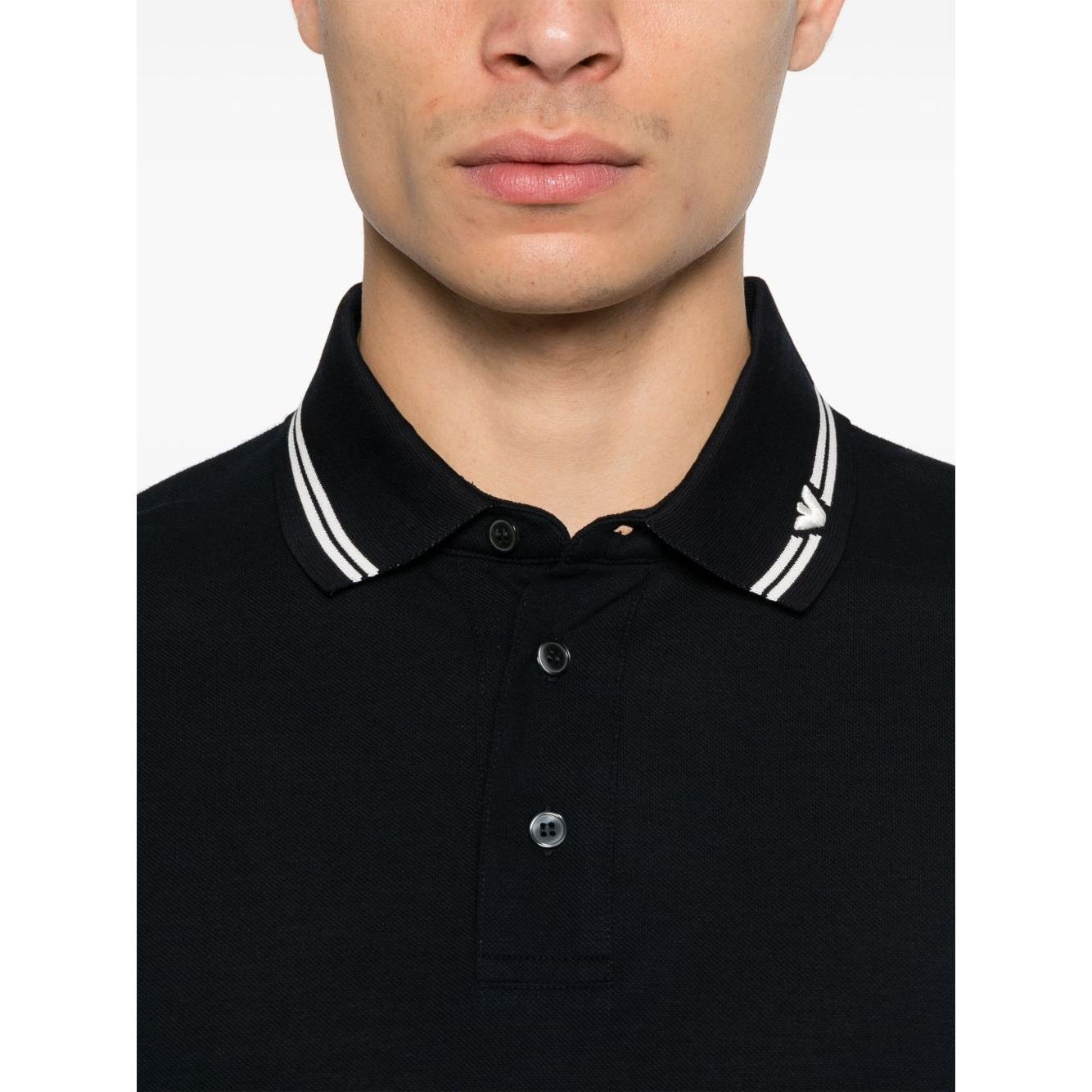 Emporio Armani logo-collar polo shirt EM000852AF12955FB274-P25