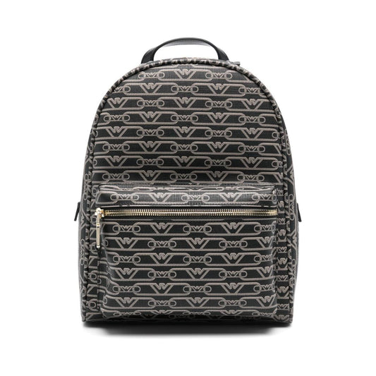 Emporio Armani logo-print Backpack Backpacks Emporio Armani Dark Slate Gray