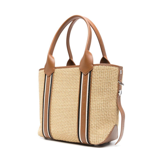 Hogan Pre Hogan Script Medium Tote Bag Handbag Hogan Pre Tan