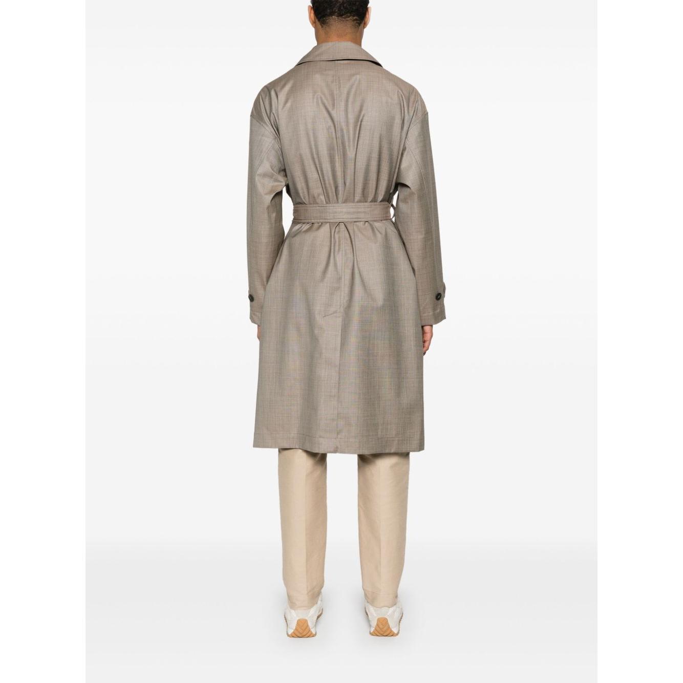 Emporio Armani virgin-wool trench coat EM000662AF14151F1046-P25