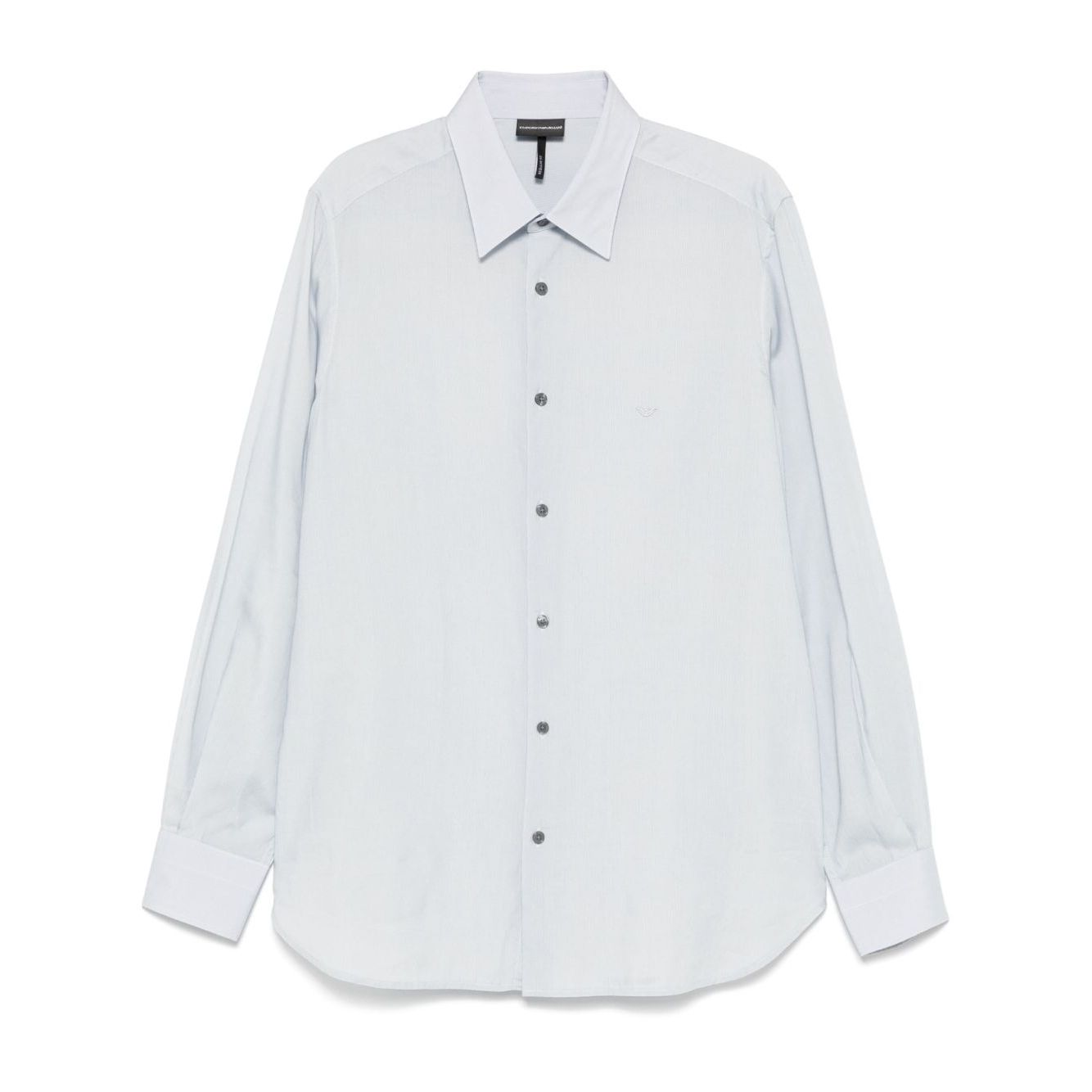 Emporio Armani Shirts Clear Blue