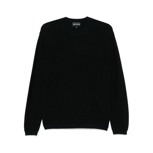 Emporio Armani Sweaters Blue
