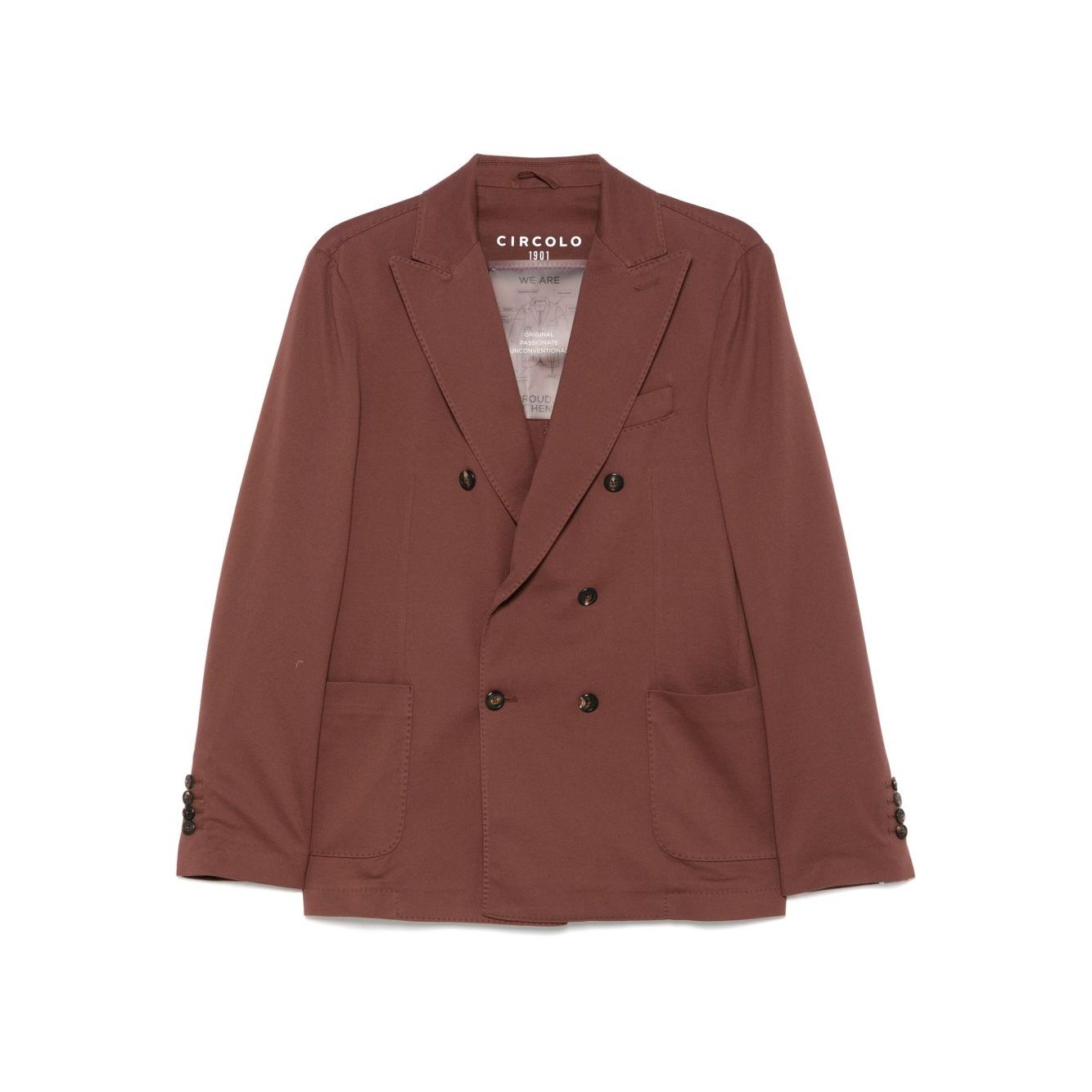 Circolo 1901 Jackets Brown