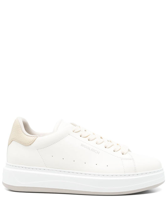 Woolrich Sneakers Beige Sneakers Woolrich White Smoke