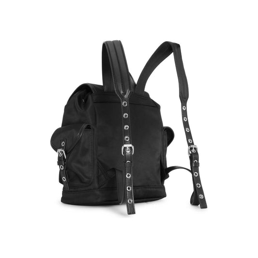 Ganni Small Bucky Nylon Backpack Backpacks Ganni Dark Slate Gray